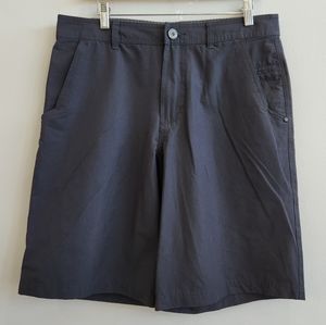 Lululemon Black Chino Casual Outdoor Hiking Shorts 11" Men's Size 34